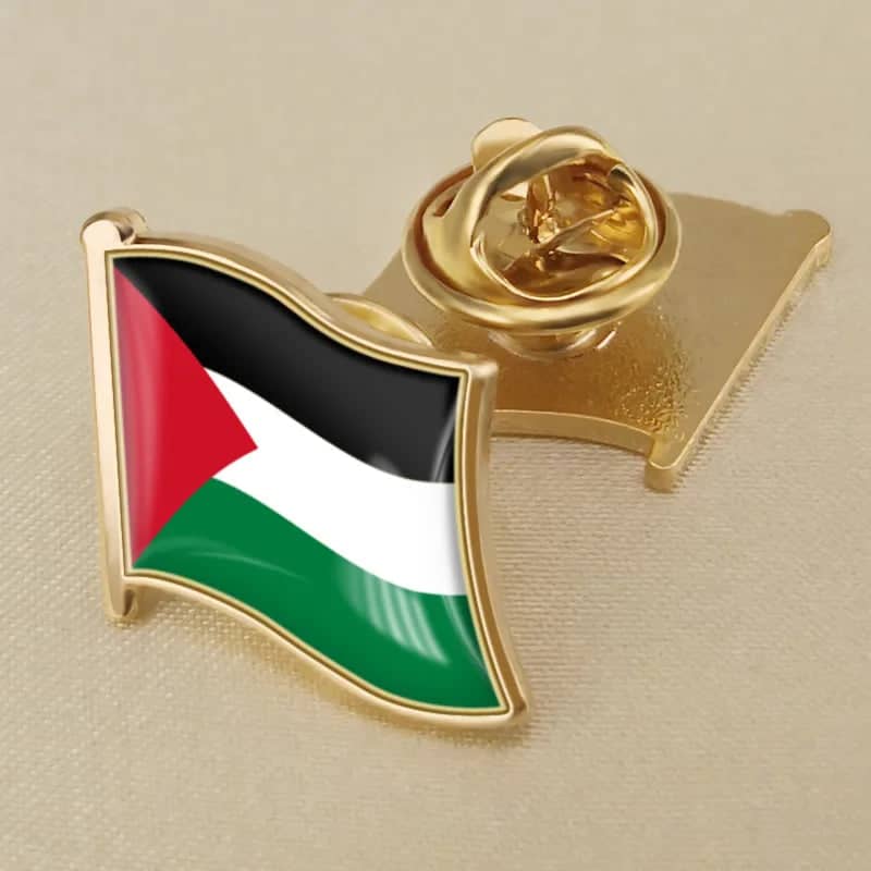 Pin's drapeau Palestine – à l'unité